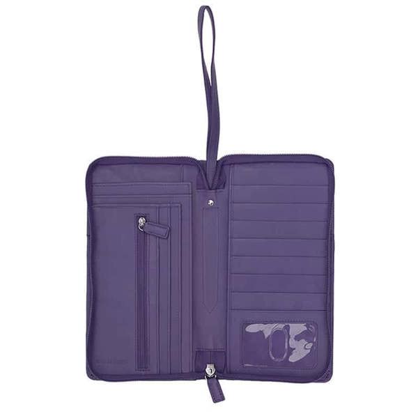 PRIMEHIDE RFID SAFE Zip Around Travel Planner