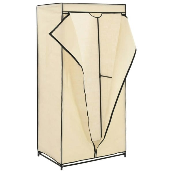 Berkfield Wardrobe Cream 75x50x160 cm