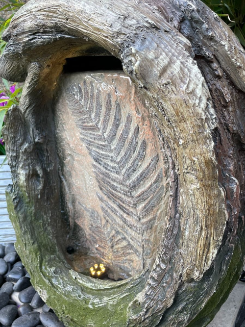 Tranquillity Water Features Fossil Leaf Mains Water Feature