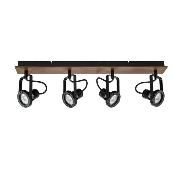 COSYLYTE Riverton 4 Light Matt Black Spotlight