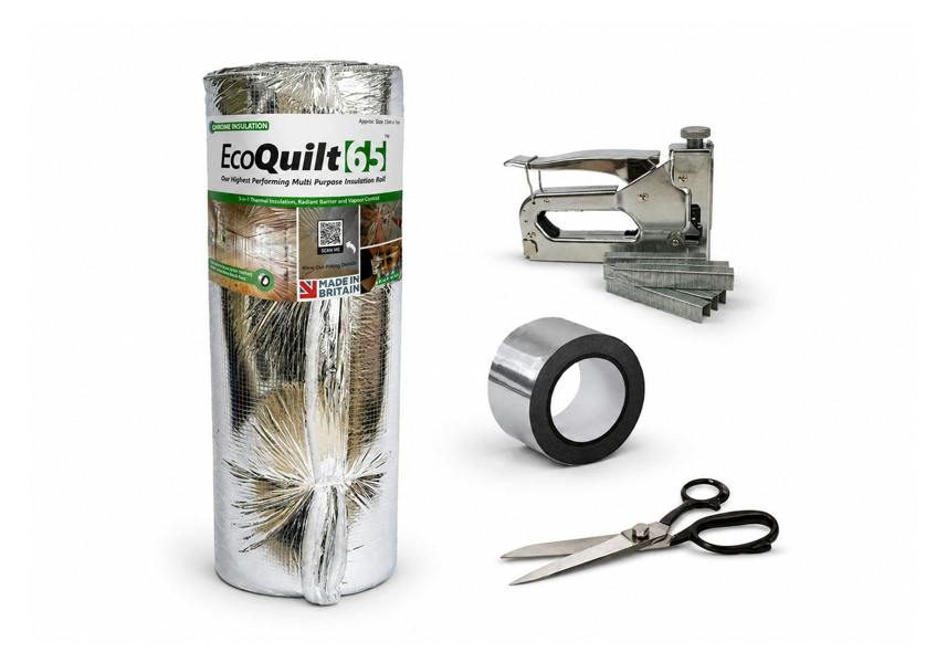 Ecohome Insulation EcoQuilt65 House Blanket Insulation Kit