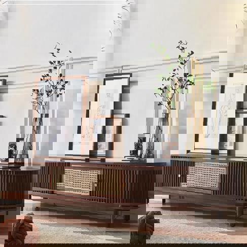 Wallace Rattan TV Stand-Rit Concept-Rit Concept