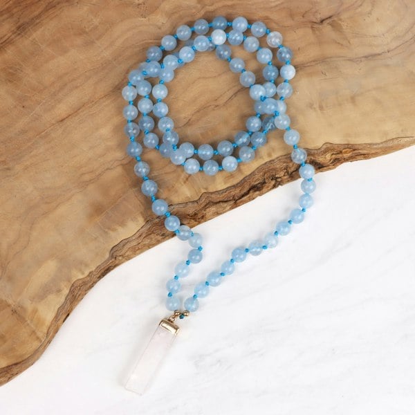 Myga Courage Mala Bead Necklace
