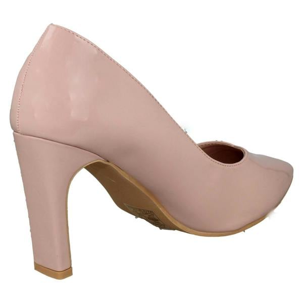 Spot On Ladies Spot On High Heel Wide Fit Court Shoes F90109