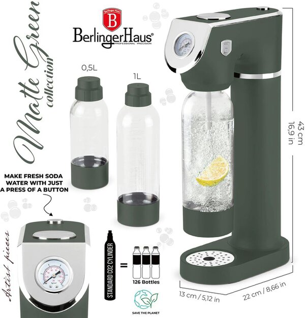 Berlinger Haus BH9785 – Sparkling Water Maker  | Matt Green