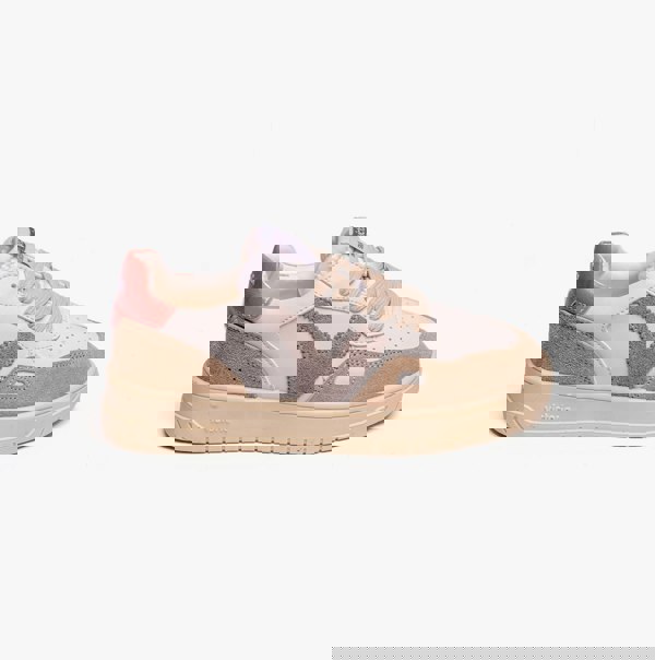 Victoria SEUL FAUX LEATHER & SPLIT Womens Trainers Rosa