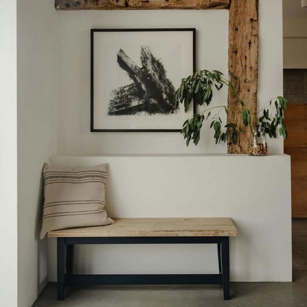 Statement Furniture Florence Bench Wooden Dining Table Seat 120cm Long
