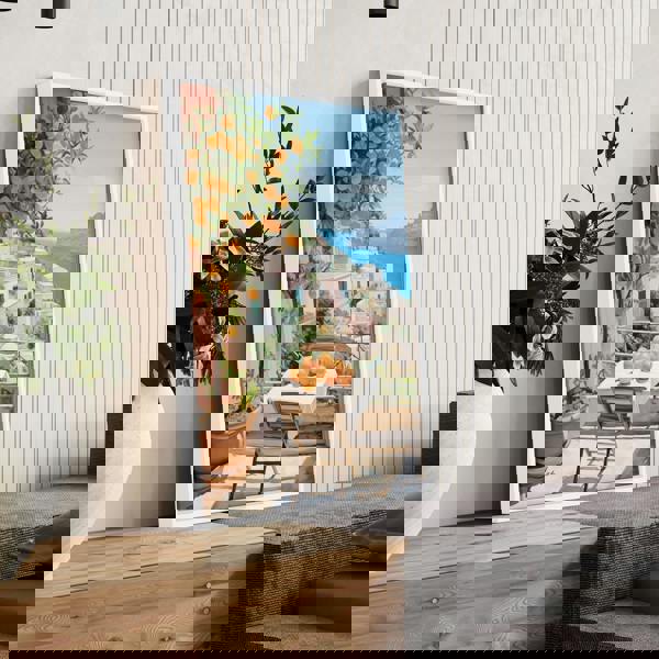 Large Canvas For Living Room | Set of 3 Italian Lifestyle Wall art Prints