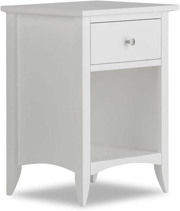 Statement Furniture Edward Hopper Bedside Table Modern 1 Drawer Nightstand Assembled