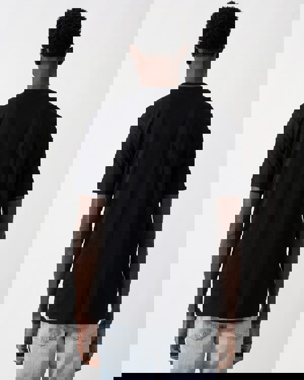 HUGO Dobero Mens Graphic Print T-Shirt - Black 001