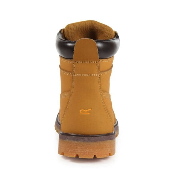 Regatta Mens Expert Nubuck Safety Boots - Honey