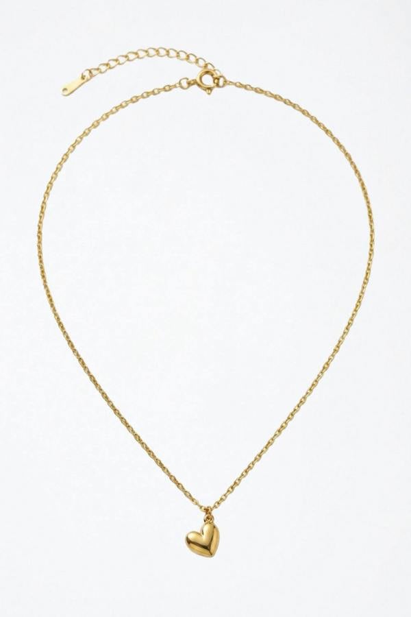 Gold Plated Heart Necklace
