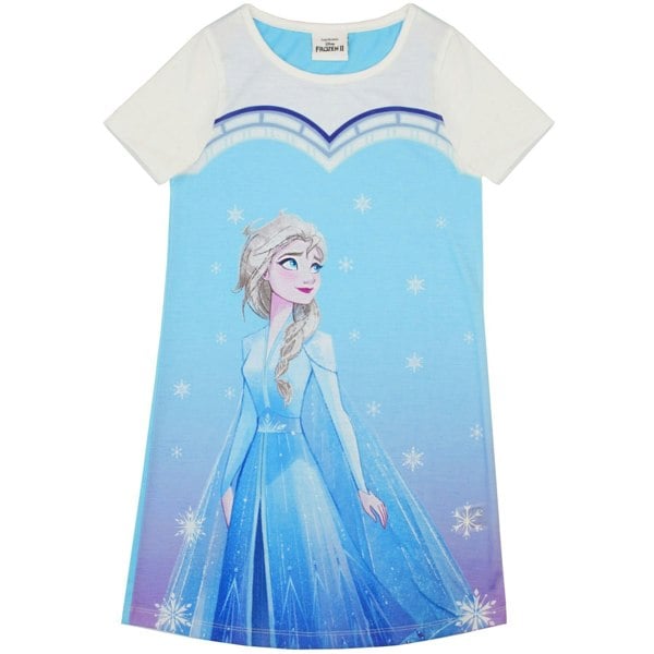 Frozen Girls Elsa Nightie - Blue