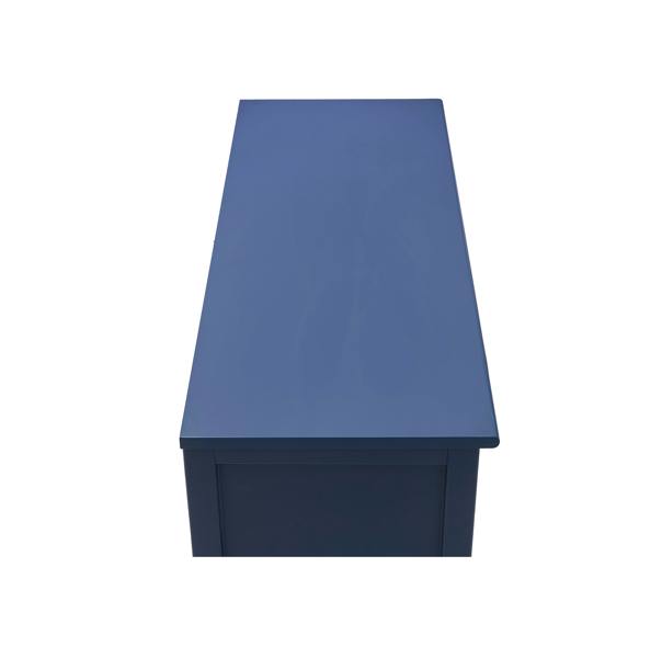 Cabinet Bits Palazzi 6 Drawer Chest Blue H90 W105 D40cm