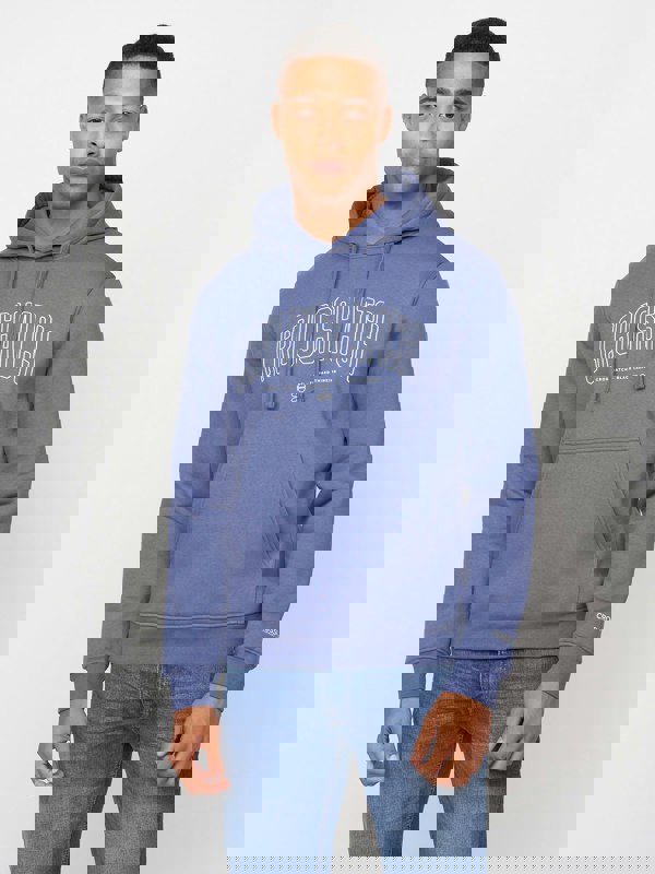 Crosshatch Durango Hoodie Denim Blue