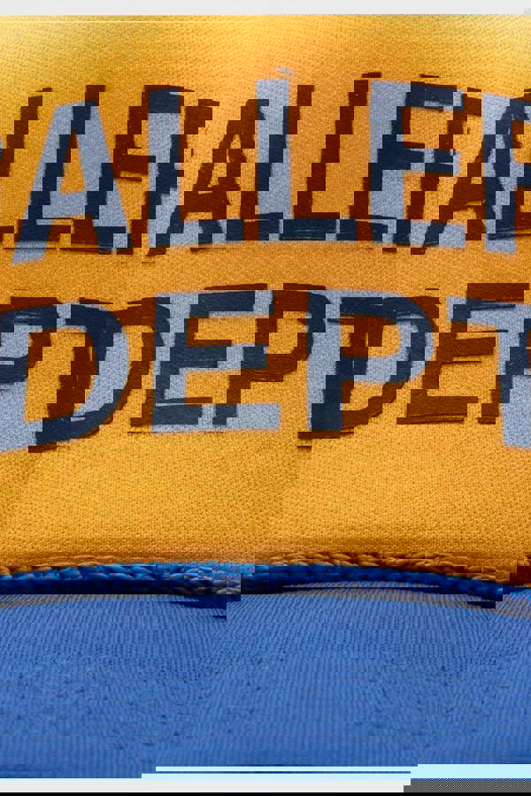 Gallery Dept. GD Logo Trucker Yellow Navy