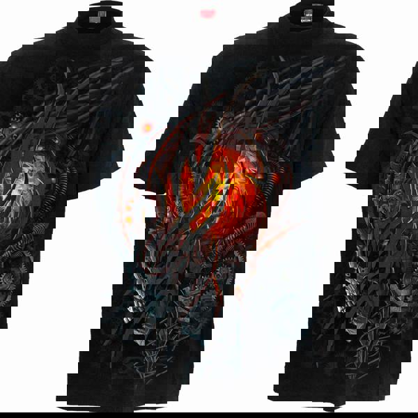 STEAMPUNK SKULL - T-Shirt Black