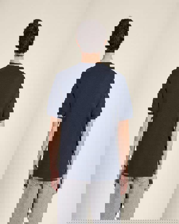 Larsson & Co Heavy T-Shirt With Ribbed Details