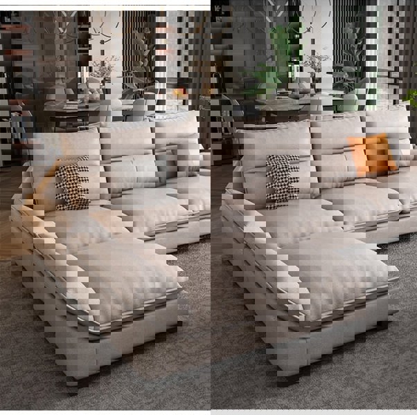 A900 Quinn Four Seater, Four Seater Corner Sofa, Leathaire-Sofas-Weilai Concept-Weilai Concept