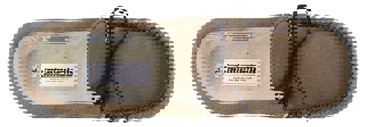 Lambretta Mens British Hand Made Leather Paisley Lined Moccasin Slippers