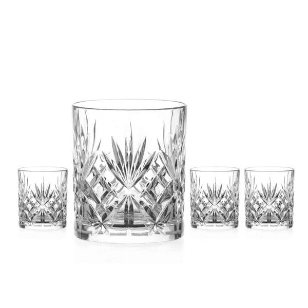 Diamante Chatsworth Crystal Tumblers - Set of 4