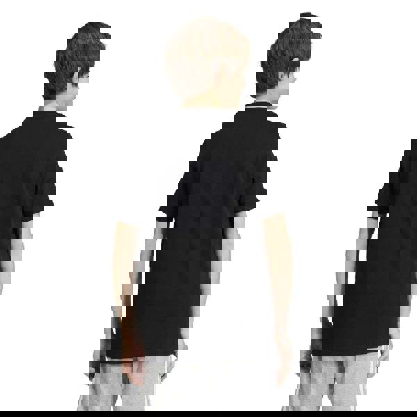 Adidas Childrens/Kids Linear Graphic T-Shirt - Black - 