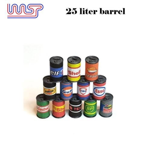 MCSlots Slot Car Trackside Scenery 25L Barrel Drum x 12 New WASP