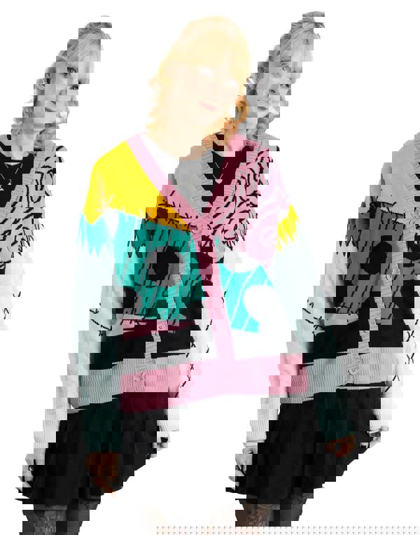 The Nightmare Before Christmas Womens Multicoloured Sally Cardigan