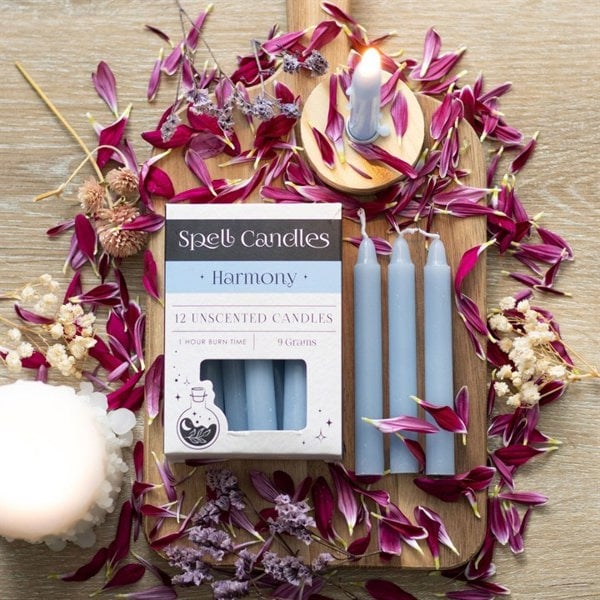 Serano Pack of 12 Harmony Spell Candles