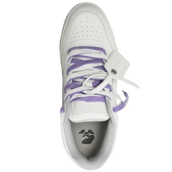 Off-White Out Of Office Calf Leather Sneakers - Lilac