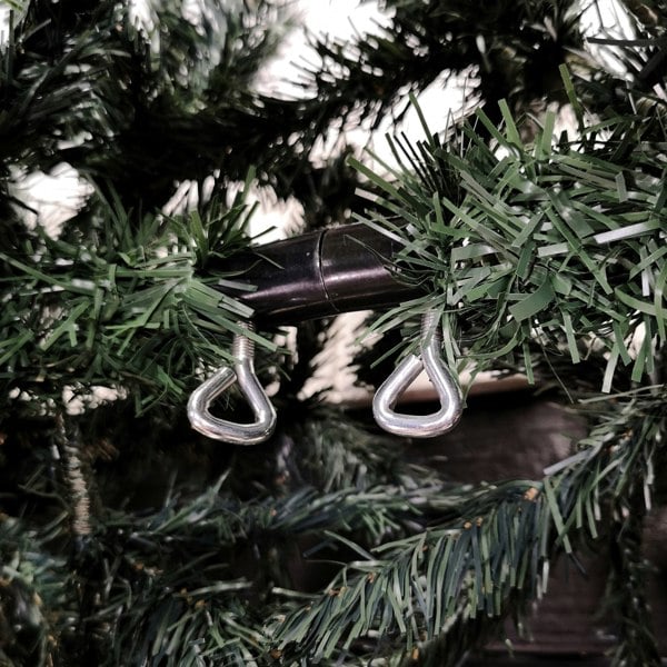 Samuel Alexander 8ft (2.4m) Indoor Outdoor Artificial Christmas Tree Arch in Green