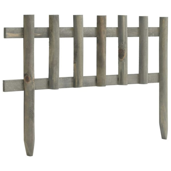Berkfield Lawn Edgings 10 pcs Firwood 4.4 m