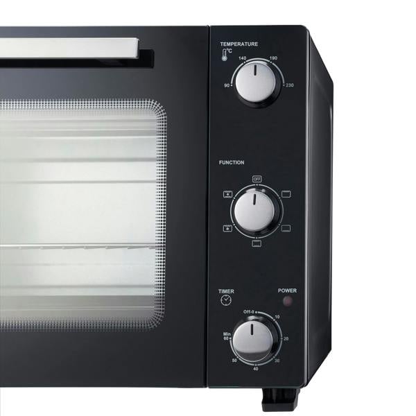 Cooks Professional 48L Mini Oven | Black / Silver