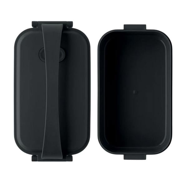 MidOcean Sarnie Polypropylene 800ml Lunch Box - Black - 