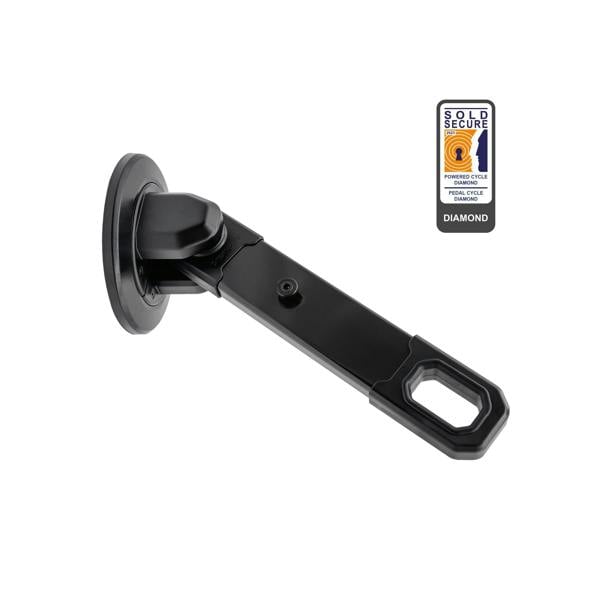 Hiplok AX1000 Wall & Ground Anchor: BLACK