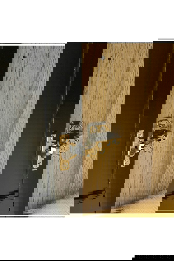 Living and Home Storage Cabinet with 2 Cupboard Doors and 3 Drawers