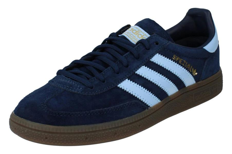 Adidas Originals Handball Spezial Mens Trainers  BD7633 - Navy Sky Gum BD7633 - Photo 0