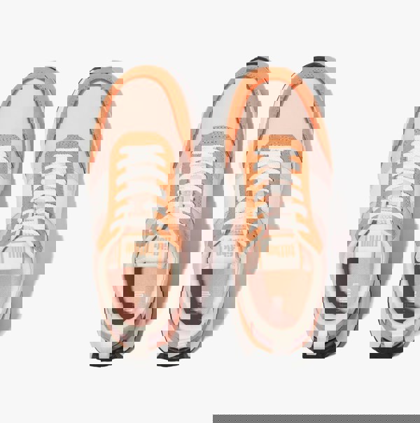 FitFlop F-MODE FLOW Womens Trainers Peachy/Clay Pink Mix