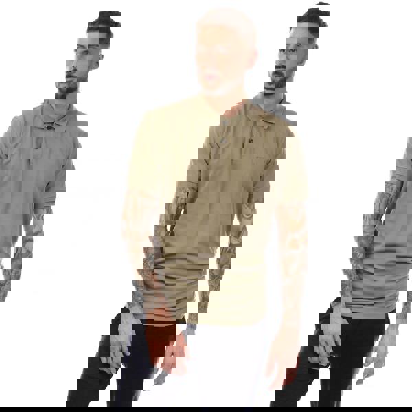 Boss Mens Logo Cotton Polo Shirt - Green - 