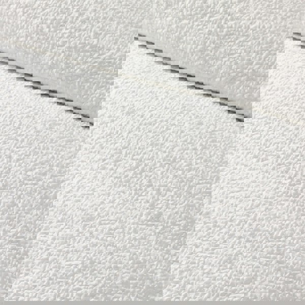 Catherine Lansfield Crinkle Seersucker Duvet Cover Set White