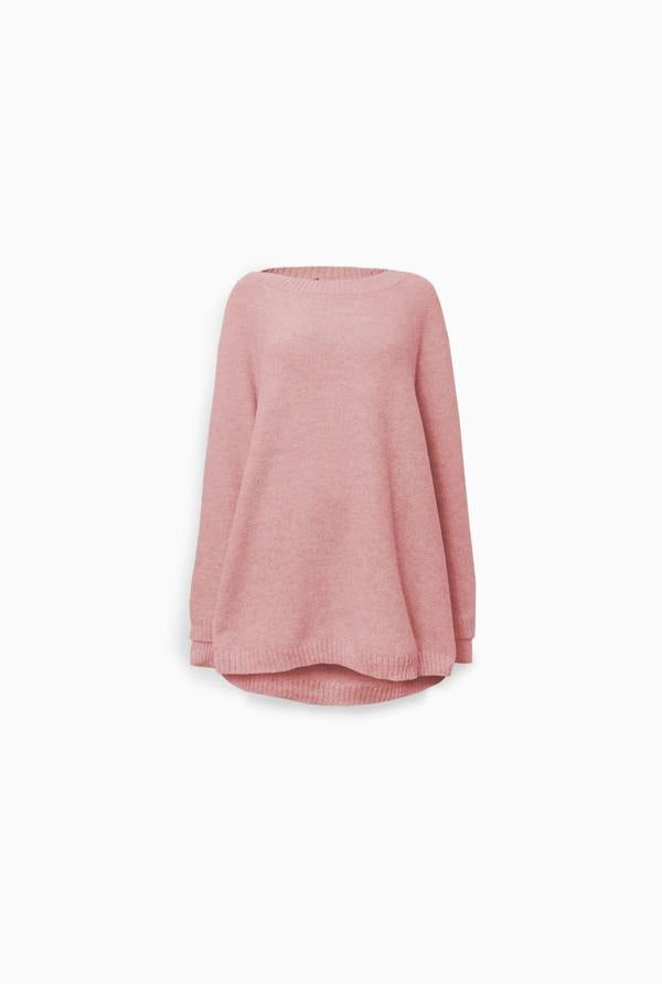 James Lakeland Pale Pink One Size Pullover
