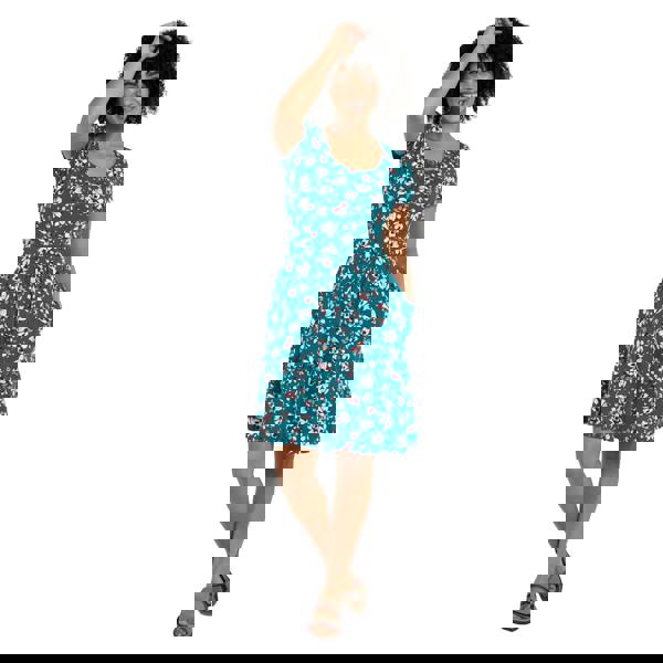 Mountain Warehouse Womens/Ladies Orchid UV Protection Midi Dress - Teal - 