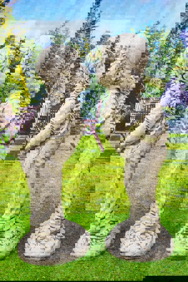 Large Boy and Girl Young Love Garden Ornament