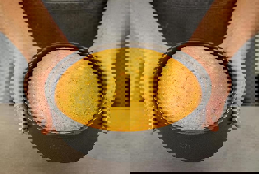 MasterClass Non-Stick Loose Base Sandwich Pans, Set of 2 Round Carbon Steel Baking Cake Tins, 18cm