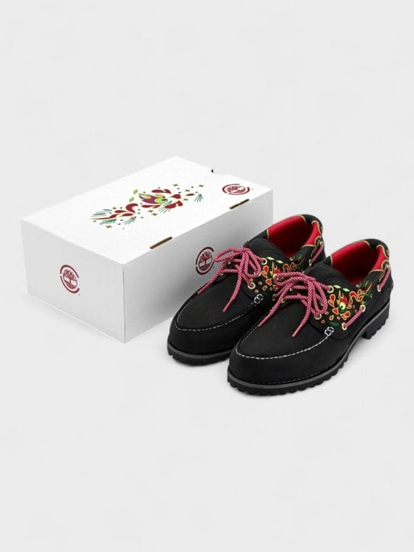 Timberland CLOT x 3 - Eye Lug Handsewn Boat Black - Supplied FashionTimberland