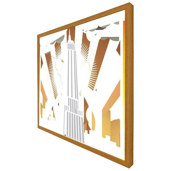 Benjamin Tate Design Art deco skyscraper (Picutre Frame)