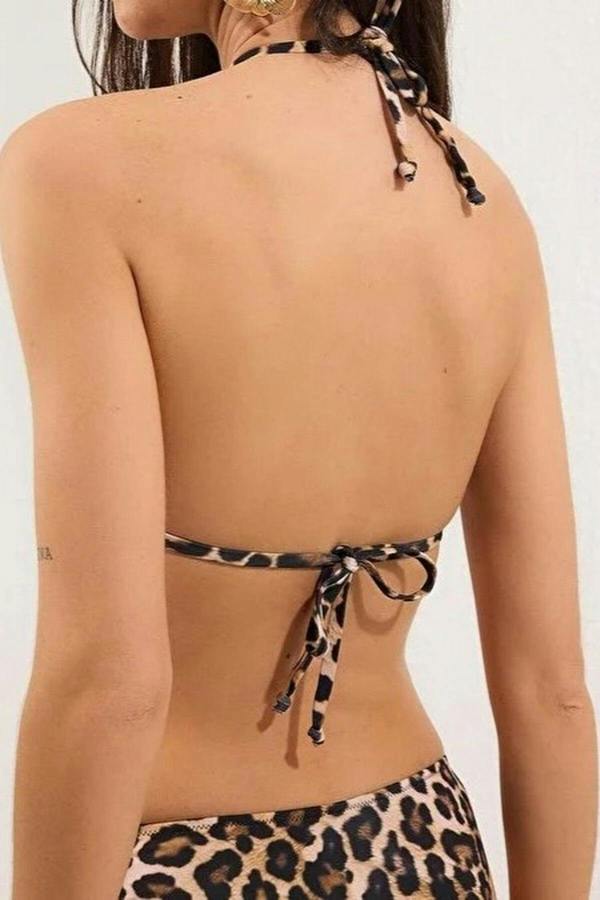 WOVCOR 2-Piece Triangle Covered Bikini Top