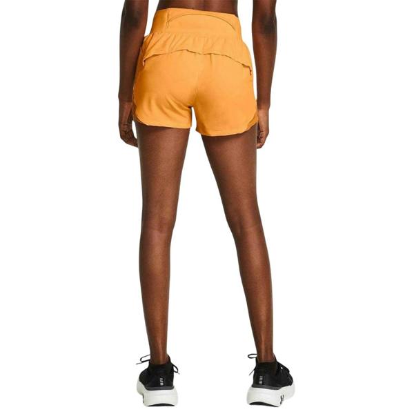 Under Armour Womens/Ladies Run Stamina 3 Running Shorts - Orange - 