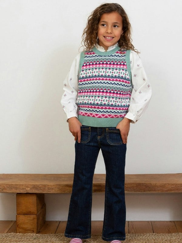 Kite Girls Organic Love Hug Knit Vest