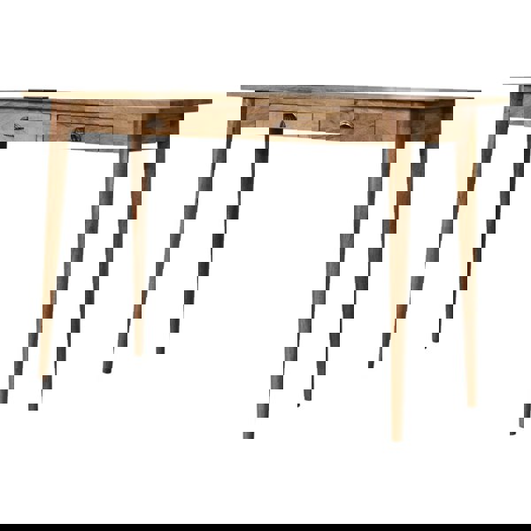 Artisan Furniture Solid Wood 2 Drawer Cable Writing Desk